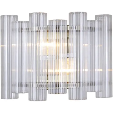 IL0686-2WSQ-24 AB LYRA светильник настенный ILLUMICO, E14х2