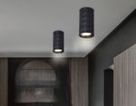 Светильник накладной TN213183 BK черный GU10 max 12W D55*100
