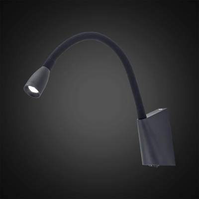 Citilux Декарт CL704341 LED Бра гибкое с выключателем Чёрное