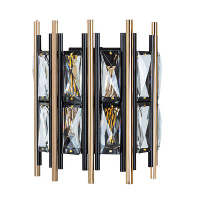 Настенный светильник Arte Lamp ALRUBA A1043AP-2BK, 2хE14