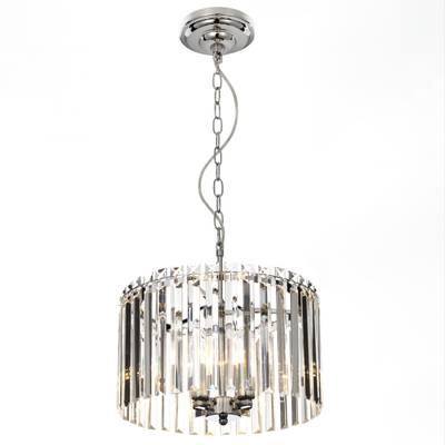 Citilux Джейн CL306141 Хрустальная подвесная люстра Хром