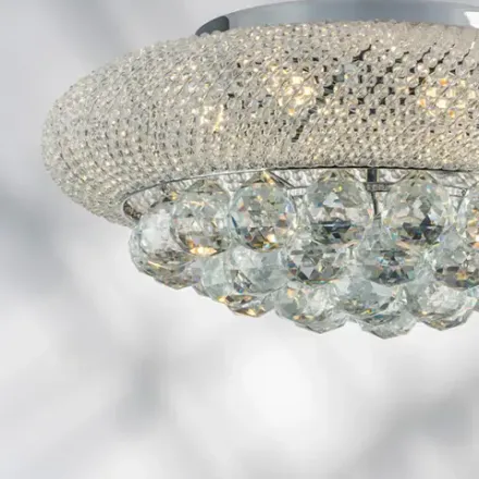 704034 Люстра потолочная MONILE 3х40W E14 ХРОМ Lightstar