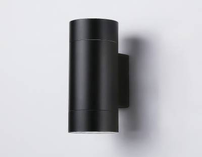Светильник уличный настенный архитектурный ST3304/2 BK черный IP54 GX53/2 max 15W 205*90*140