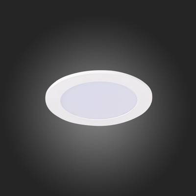 ST212.508.05 Св-к встр. Белый LED 1*5W 3000K/4000K/6000K 375Lm Ra80 110° IP20 D92xH30 220-240V
