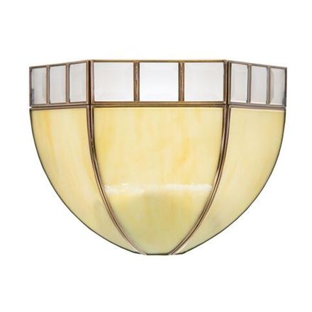 Citilux Шербург-1 CL440311 Бра витражное Бронза