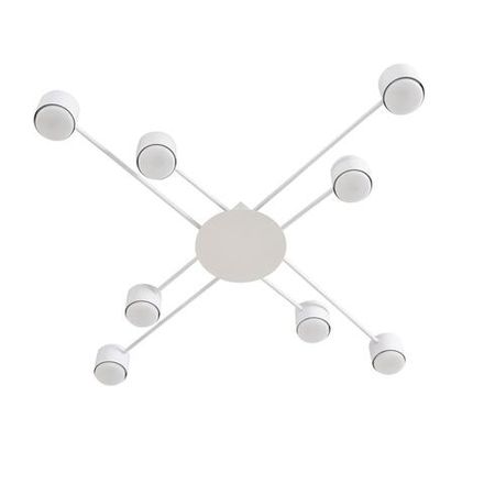 8305/8C COMFI белый, металл/акрил Светильник потолочный GX53 LED 8*7W 220V BENUA