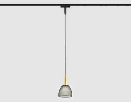 Светильник светодиодный трековый для шинопровода Magnetic Ultra Slim GV1656 BK/GD черный/золото IP20 9W 4200K 48V 24° D115*1500