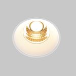 Встраиваемый светильник Round 2700K 7Вт 60°, DL058-7W2.7K-TRS-W. TM Maytoni