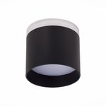 ST102.442.09 Светильник потолочный Черный LED 1*9W 4000K 702Lm Ra&gt;80 120° IP20 D79xH75 170-240V