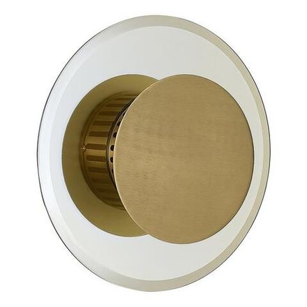 SLE1652-301-03 Светильник настенный Латунь/Коньячный G9 3*5W 4000K