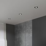 Светильник встраиваемый светодиодный Even 7W 4000K черный 25094/LED