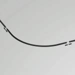 Коннектор радиусный D900 накладной Levity черный, TRA184-R900-11B. TM Maytoni