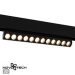 359946 PORT NT25 214 черный Трековый светильник с переключ. цв. темпер. IP20 LED 3000К\4000К\6000К 10W 90-240V VECTOR
