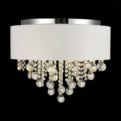 SL1350.502.06 Светильник потолочный ST-Luce Хром/Белый, Золотистый, Прозрачный E14 6*40W