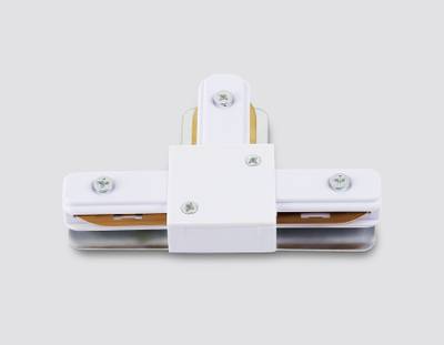 Коннектор Т-образный для однофазного шинопровода Standard 220V GL7167 WH белый 105*70*20