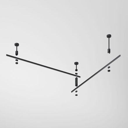 Esthetic Magnetic Декоративная стойка с вводом питания h124 mm SMALL 85141/00