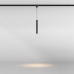 Уличный трековый подвесной светильник Focus Elasity IP 3000К 8Вт 38° черный, O-TR01-1-P-8WB3K. TM Maytoni