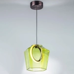 796114 Люстра CARAMELLO LED 6W 110LM КОФЕЙНЫЙ/ЗЕЛЕНЫЙ 3000K
