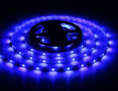 Светодиодная лента RGB GS4301 5050 30Led/ 7.2W m/ 24V IP20 RGB/ 5000*10*1.87mm/ кратность резки 166mm (4 конт.)