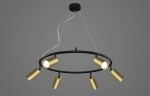 Светильник подвесной Crystal Lux CLT 015C6 D600 BL-GO 1400/250