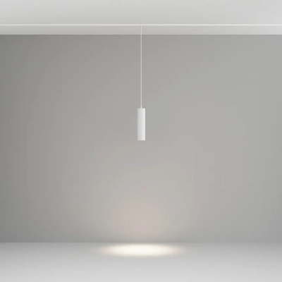 Трековый подвесной светильник Фокус / Focus Led Exility 2700-6000K 12Вт 36° Dim Dali1, TR041-4-12WTW-DD-W. TM Maytoni