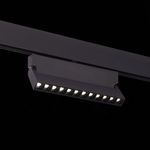 ST362.446.12 Магнитный трековый светильник Черный LED 1*12W 4000K 1 009Lm Ra&gt;80 36° IP20 L219xW22xH134 48V