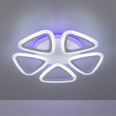 Citilux Мальта Смарт CL234A150E RGB Умная люстра Белая