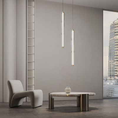 Светодиодный подвесной светильник с регулировкой цветовой температуры 2700/3000/4200 К 304071 LED латунь