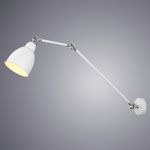 Бра Arte Lamp BRACCIO A2055AP-1WH, 1хE27