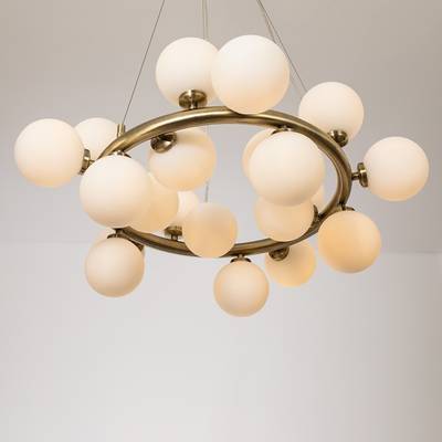 Подвесная люстра Arte Lamp BOLLA-PICCOLO A3988SP-20AB, 20хG9