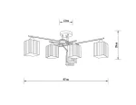 Потолочная люстра Arte Lamp LARGO A4497PL-6AB, 6хE27