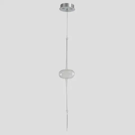 Светильник подвесной Crystal Lux GLASS SP3W LED CHROME 3850/203