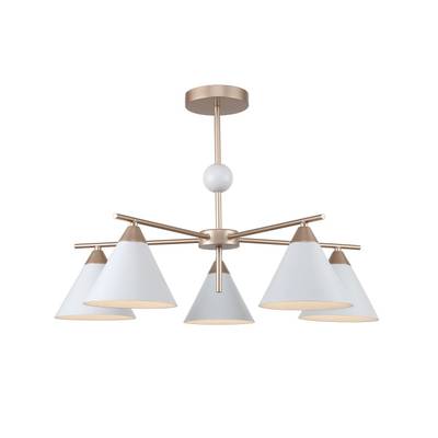 Потолочная люстра Calor 2774-5P, 5*E14*40W. ТМ F-Promo