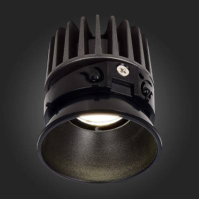 ST851.438.12 Светодиодный модуль Черный LED 1*12W 3000K 960Lm Ra&gt;90 36° IP20 D69xH70 220-240V