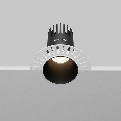 Встраиваемый светильник Dip 4000K 10Вт 50° 4 см, DL120-10W-4K-TRS-B. TM Maytoni