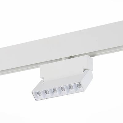 ST362.536.06 Магнитный трековый светильник белый LED 1*6W 3000K 532Lm Ra&gt;80 36° IP20 L120xW22xH134 48V