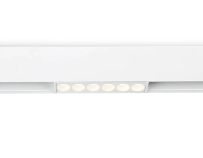 Светильник светодиодный для шинопровода Magnetic GL4017 WH белый IP20 6W 4200K 48V 24° 115*22*45
