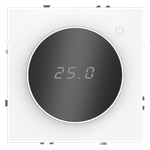 VLS070102 Терморегулятор электронный VOLTUM S70 с индикацией и датчиком, для теплого пола, (белый матовый) (ТМ Maytoni)