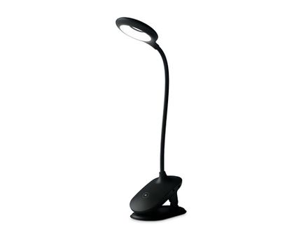 Светильник светодиодный настольный DE703 BK черный LED 3000-6000K 6W