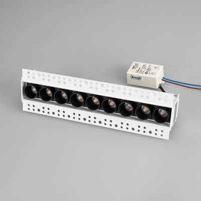 Светильник MS-ORIENT-BUILT-TRIMLESS-TC-S38x277-20W Day4000 (WH-BK, 30 deg, 230V) (Arlight, IP20 Металл, 5 лет)