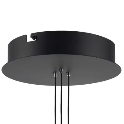 737427 Люстра EMISFERO 19W LED 1347LM 130G ЧЕРНЫЙ/МЕДЬ 3000K Lightstar