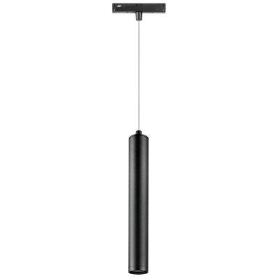 239347 Светильник подвесной 48V для трека UNO LED 7W 500LM 24G ЧЕРНЫЙ МАТОВЫЙ ANTIGLARE 4000K