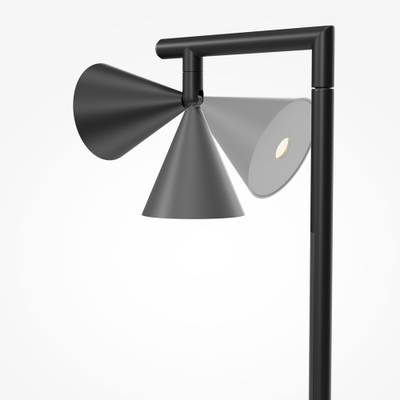 Напольный светильник (торшер) Stripe 3000К 20Вт MOD489FL-L20B3K. TM Maytoni