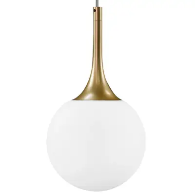 813012 Подвес GLOBO 1х40W E14 gold/white Lightstar