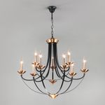 Подвесная люстра в стиле лофт 60098/9 черный