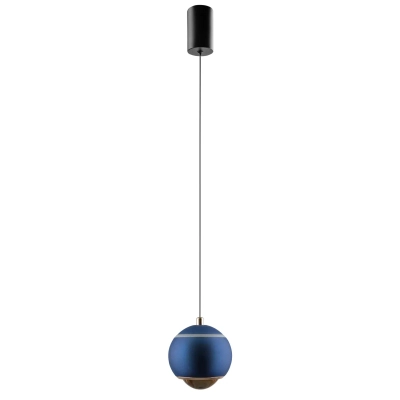 Светильник подвесной Crystal Lux CARO SP LED BLUE 1344/201