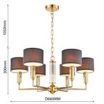 Подвесная люстра Laciness 2609-6P. ТМ Favourite