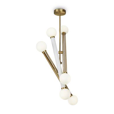 Подвесной светильник Cross FR5381PL-06G, G9х6. TM Maytoni
