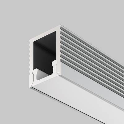 Алюминиевый профиль накладной 8x9 (Серебро, 2 м), ALM-0809-S-2M 631010. TM Maytoni