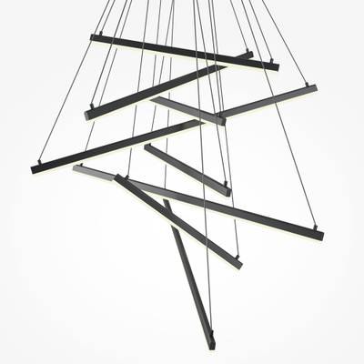 Подвесной светильник Line 3000-4000К 90Вт, MOD016PL-L96BK. TM Maytoni